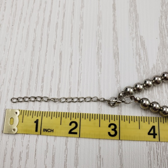 Jewelmint Turquoise Silver Tone Necklace Bracelet - Picture 7 of 8